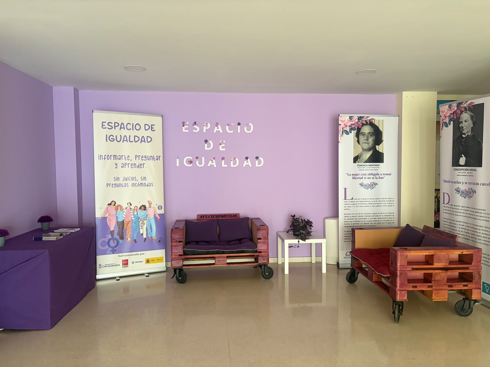 Ciempozuelos inaugura un nuevo Espacio de Igualdad enfocado en la juventud