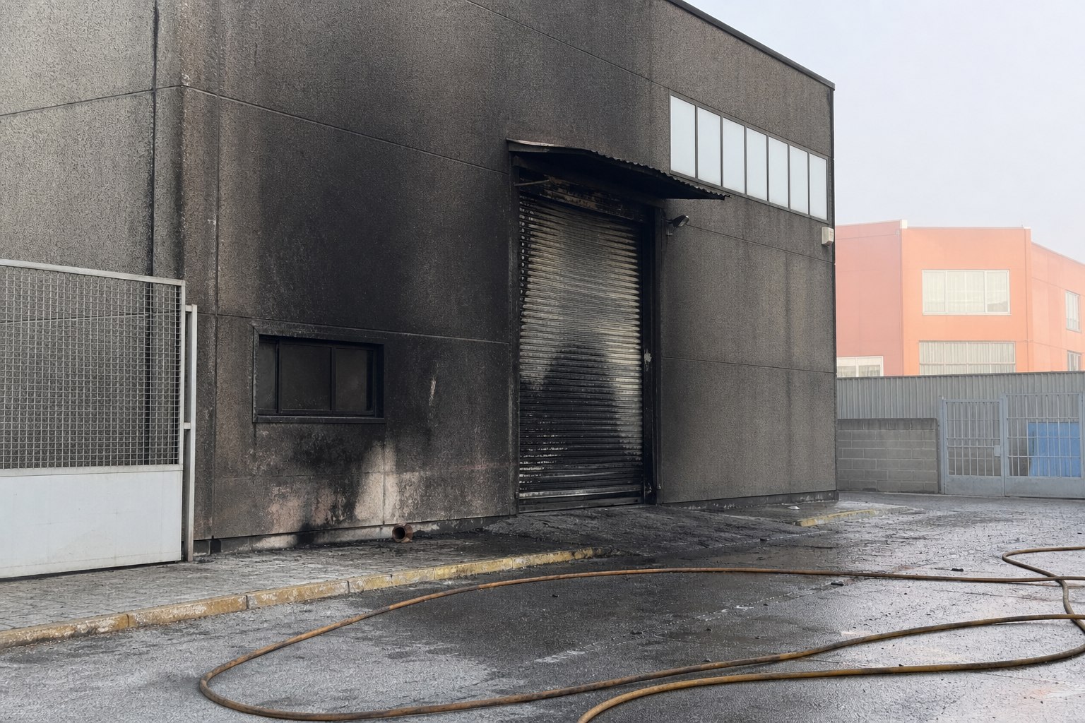 Detenido un trabajador por el incendio en el polígono industrial La Sendilla